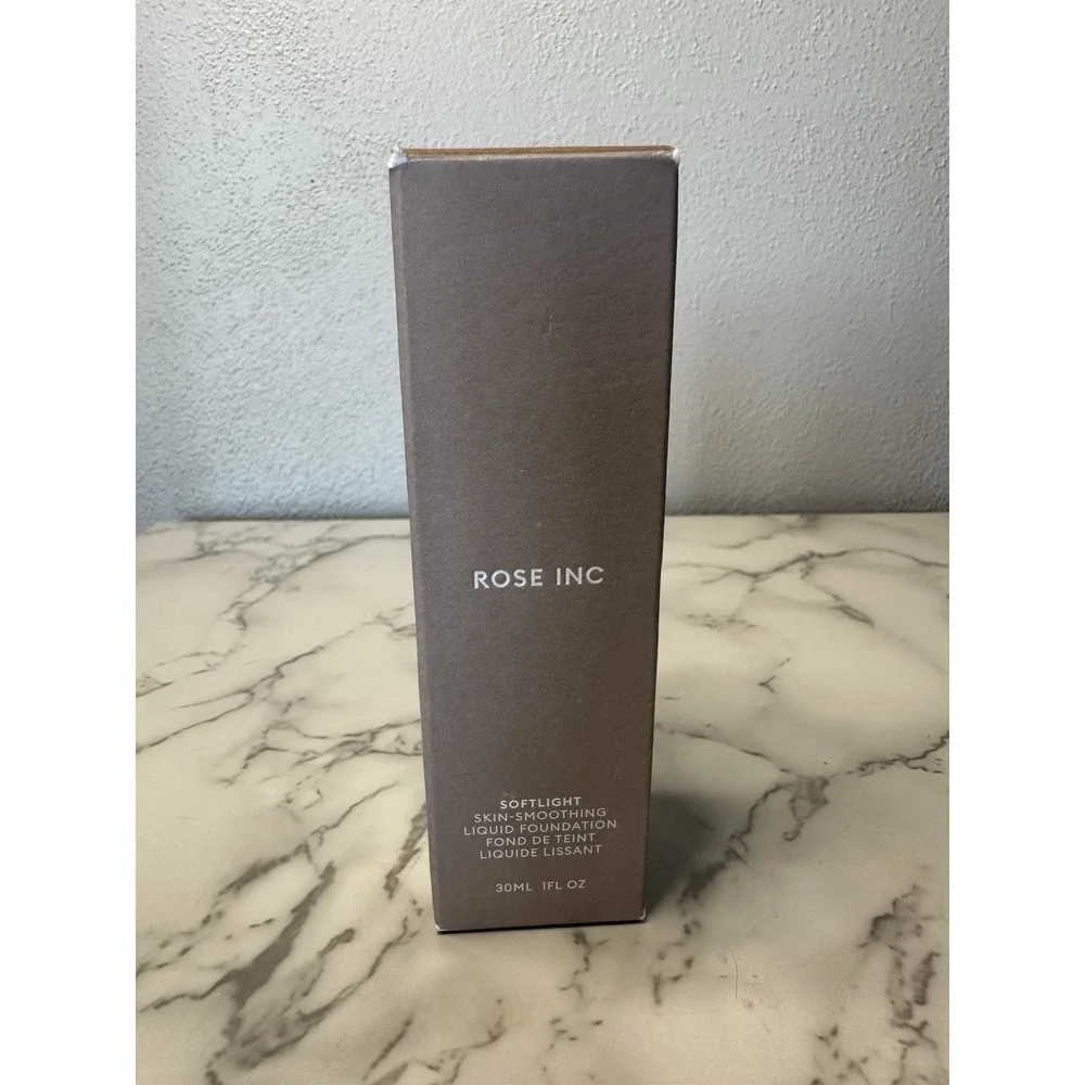 Rose Inc Softlight Skin-Smoothing Liquid Foundation. 26N Deep Neutral.‎ New. 1oz